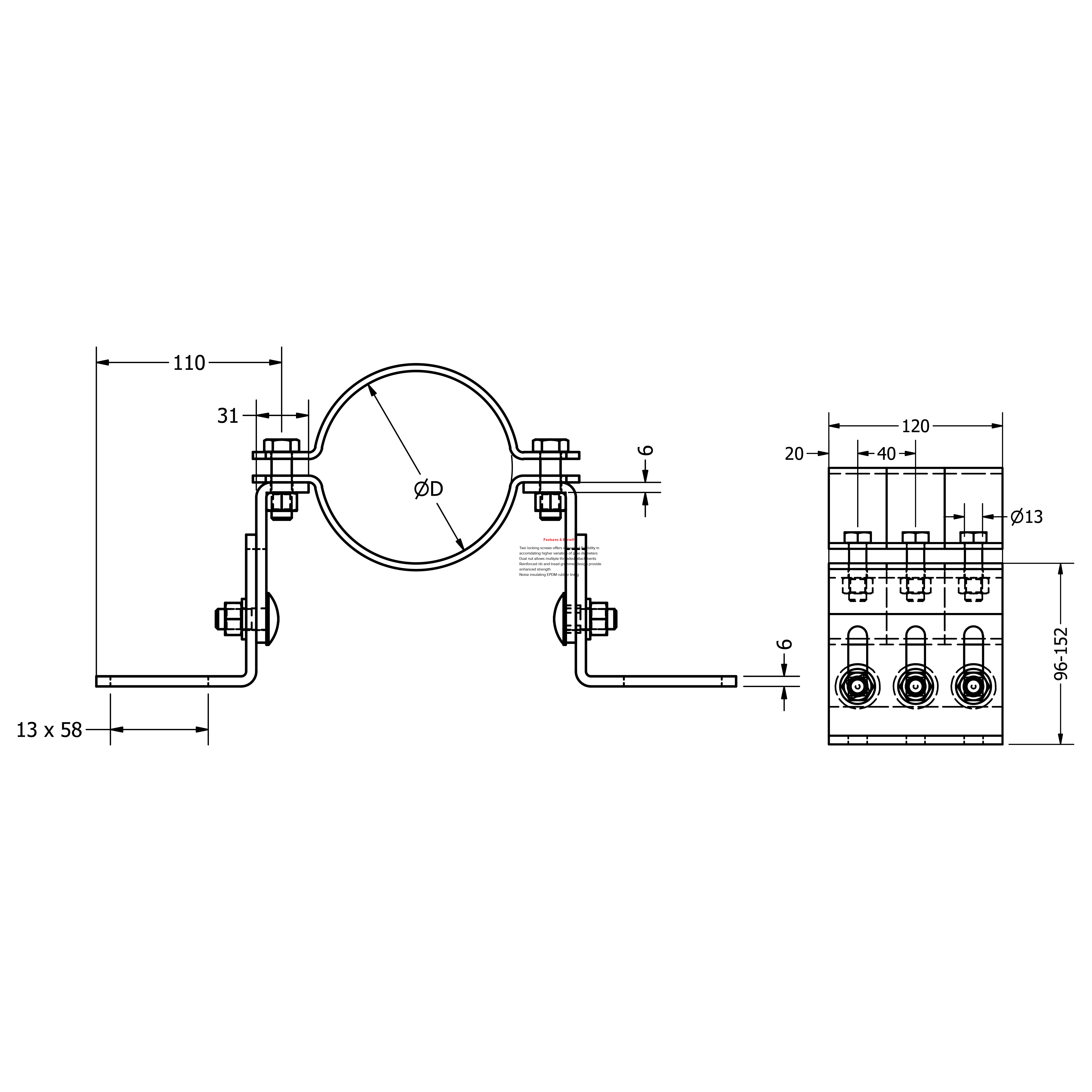 SRS Static with Bracket